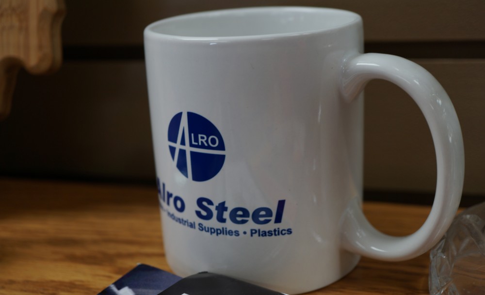 Alro Steel Mug Promotional Products Pro Logo Castle 22